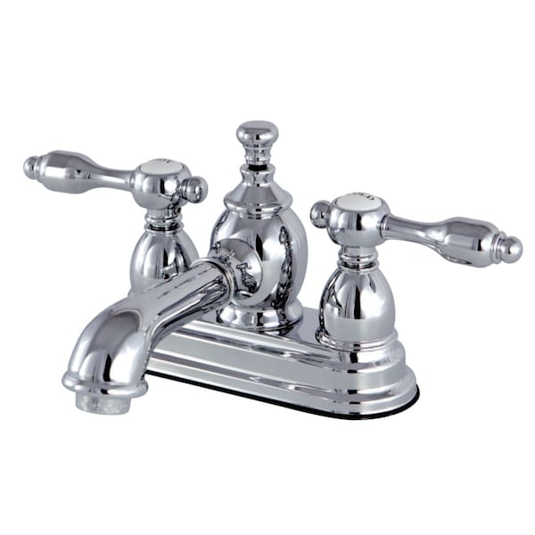 KS7001TAL 4" Centerset Bathroom Faucet, Polished Chrome